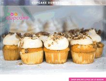 Tablet Screenshot of freshcupcakes.com